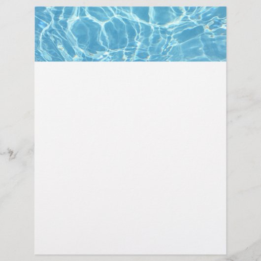 Flyer im Pool (Vorne)