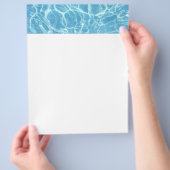 Flyer im Pool (Hand)