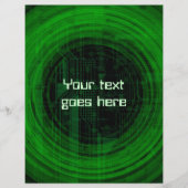 Flyer im Technologiestil (Vorne)