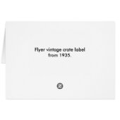 Flyer in Not (Rückseite Horizontal)