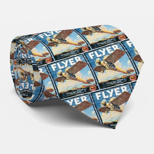 Flyer in Not Krawatte (Gerollt)