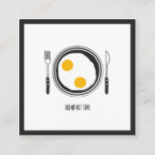 Flyer-Karte Quadratische Visitenkarte (Vorderseite)