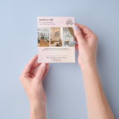 Flyer Minimalistisch Business Marketing | Logo und (Gruppe)