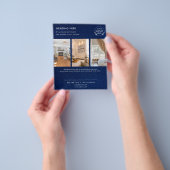 Flyer Minimalistisch Business Marketing | Logo und (Gruppe)