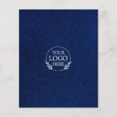 Flyer Minimalistisch Business Marketing | Logo und (Hinten)