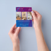 Flyer Minimalistisch Business Marketing | Logo und (Gruppe)