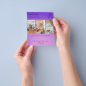 Flyer Minimalistisch Business Marketing | Logo und (Gruppe)