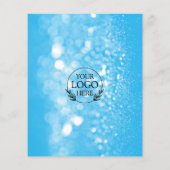 Flyer Minimalistisch Business Marketing | Logo und (Hinten)