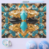 Flyer mit Bahamas-Farbdesign (Einzeln)