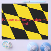 Flyer mit der Fahne München, Bayern (Einzeln)