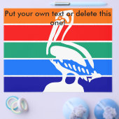 Flyer mit der Fahne St. Petersburgs (Einzeln)