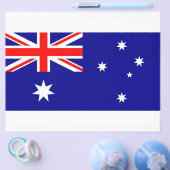 Flyer mit der Flagge Australiens (Einzeln)