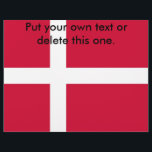 Flyer mit der Flagge Dänemarks<br><div class="desc">Fügen Sie Ihren Werbematerialien eine Touch dänischen Stolzes hinzu mit unserem exklusiven Flyer mit der Flagge Dänemarks! Dieser Flyer, der mit viel Liebe zum Detail gestaltet wurde, ist mehr als nur ein Werbeträger, sondern eine Feier des dänischen Kulturerbes und Kulturstolzes. Das lebendige Design zeigt die ikonische dänische Flagge, was diesen...</div>