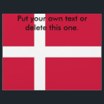 Flyer mit der Flagge Dänemarks<br><div class="desc">Fügen Sie Ihren Werbematerialien eine Touch dänischen Stolzes hinzu mit unserem exklusiven Flyer mit der Flagge Dänemarks! Dieser Flyer, der mit viel Liebe zum Detail gestaltet wurde, ist mehr als nur ein Werbeträger, sondern eine Feier des dänischen Kulturerbes und Kulturstolzes. Das lebendige Design zeigt die ikonische dänische Flagge, was diesen...</div>