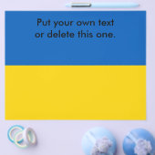 Flyer mit der Flagge der Ukraine (Einzeln)