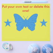 Flyer mit der Flagge des Bady-Bassitt, Brasilien (Einzeln)