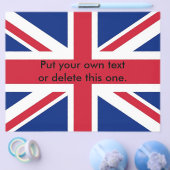 Flyer mit der Flagge des Vereinigten Königreichs (Einzeln)