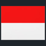 Flyer mit der Flagge Indonesiens<br><div class="desc">Zeigen Sie Ihre Botschaft mit mutigem nationalen Stolz mit diesem auffälligen Flyer mit der Flagge Indonesiens. Dieser Flyer wurde für Vielseitigkeit und Wirkung konzipiert und integriert den symbolträchtigen rot-weiß-leuchtenden Bicolor der indonesischen Flagge, entweder als lebendiger Hintergrund oder als herausragendes visuelles Element. Ob Sie eine Veranstaltung bewerben, wichtige Informationen austauschen oder...</div>