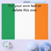 Flyer mit der Flagge Irlands (Einzeln)