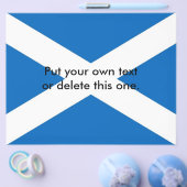 Flyer mit der Flagge Schottlands (Einzeln)