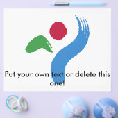 Flyer mit der Flagge von Seoul, Südkorea (Einzeln)