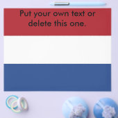 Flyer mit der niederländischen Flagge (Einzeln)