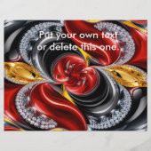 Flyer mit deutschem Farbdesign (Vorne)