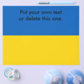 Flyer mit Flagge der Ukraine (Einzeln)