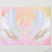 Flyer mit Heilflügeln (Vorne)