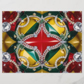 Flyer mit Los Angeles Colors Design (Hinten)