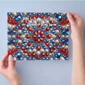 Flyer mit niederländischem Farbdesign (Hand)