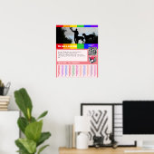 Flyer mit QR-Code für Welpe Poster (Heimbüro)