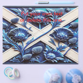 Flyer mit Scottish Thistles Design (Einzeln)