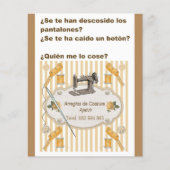 Flyer oder Broschüre von Werbung auf die person (Vorne)