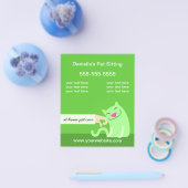 Flyer-Pflege-Katzengrün Flyer (Einzeln)