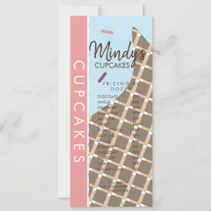 Flyer-Preisliste D für hausgemachte Backwaren Einladung