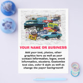 Flyer - Route 66 Classic Cars (Einzeln)