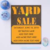 Flyer/SIGN DES VERKAUFS Flyer (Einzeln)