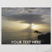 Flyer: Sonnenuntergang Flyer (Vorne)