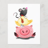 Flyer Spaß für Schweine und Maus (Hinten)