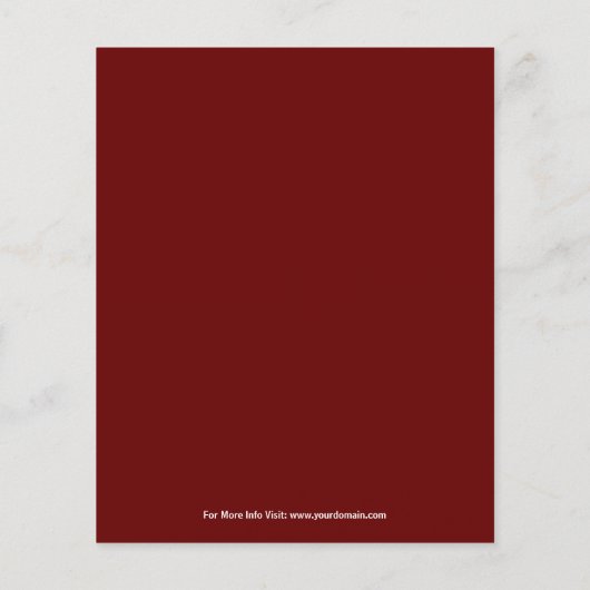 Flyer "Starten" buchen (Hinten)