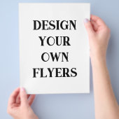 flyer template (Hand)