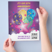 Flyer Template Celebration (Hand)