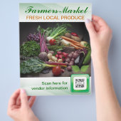 Flyer Template Farmer's Market (Hand)