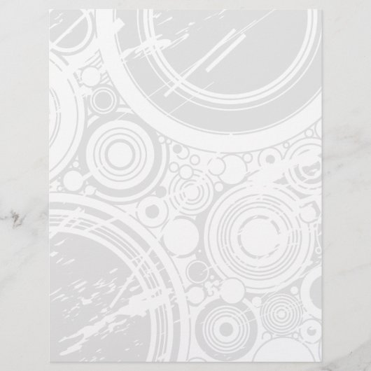 Flyer Template: Grunge Circles: Vector Art (Vorne)