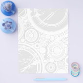 Flyer Template: Grunge Circles: Vector Art (Einzeln)