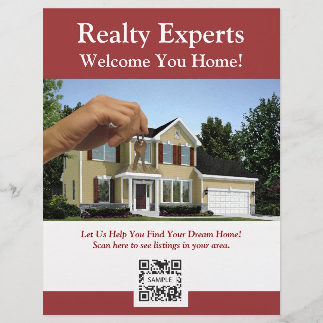 Flyer Template Realty Experts (Vorderseite)
