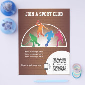 Flyer Template School Athletics (Einzeln)