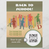 Flyer Template Schools Week (Vorne)