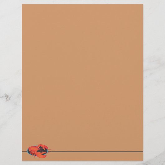 Flyer Template Seafood Restaurant (Hinten)